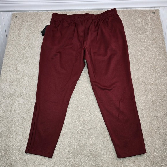 New Balance Womens Travel Pants KWP9006 Maroon Size Large NWT - Picture 2 of 7